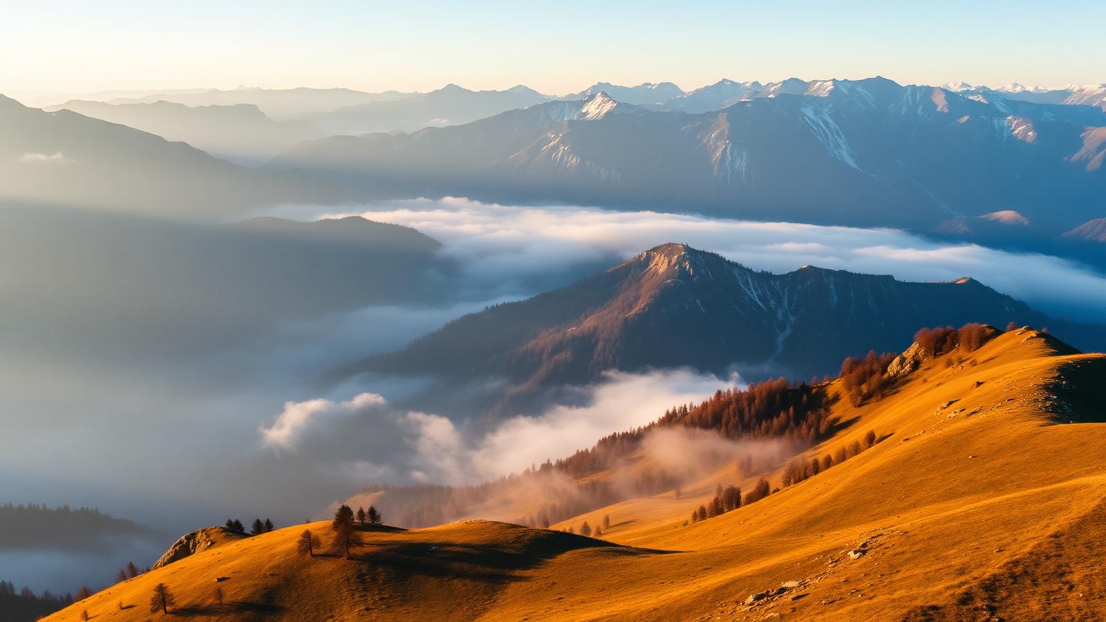 Swiss alpine landscape